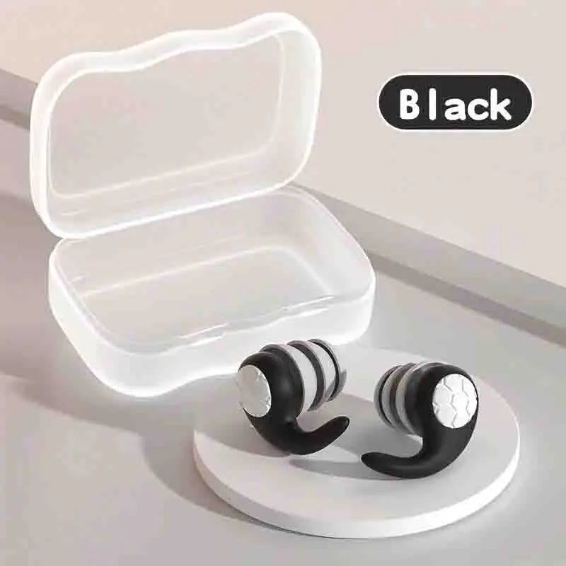 Noise Cancellation Silicone Earplugs
